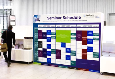 Timetable Graphics and Signs from Perton Signs