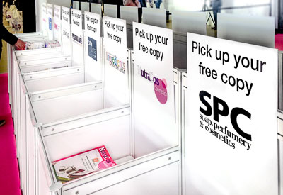 Exhibition Graphics and Signs from Perton Signs: Brochure Racks