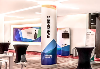 Pillar Wraps: Conference Services from Perton Signs